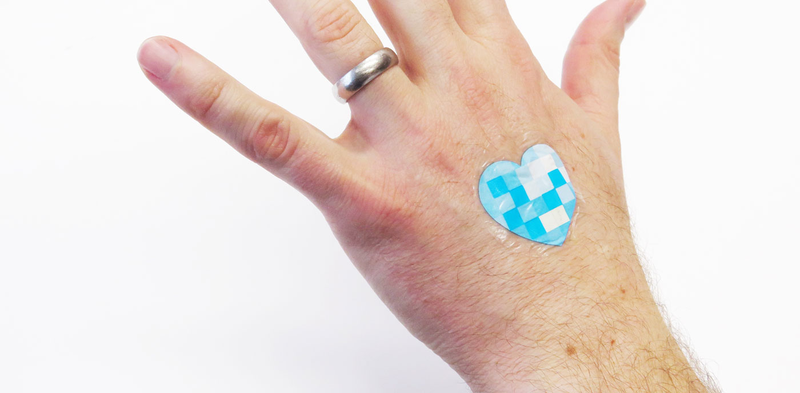 Illustration for article titled MC10's Wearable Sensors Are a First Step to Bioelectric Tattoos